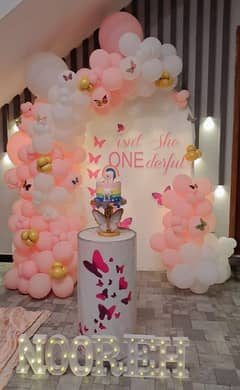 birthday party decorations / birthday party / event planner