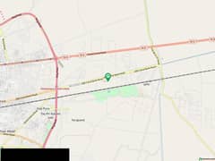 10 Marla plot for sale with gas locayion