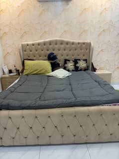 King bed set with standing miror