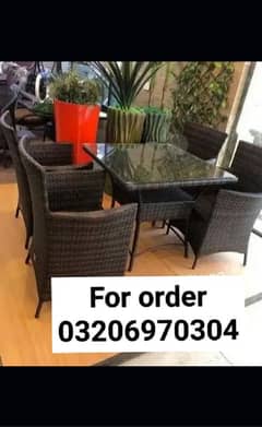 CAFE'S RESTAURANT OUTDOOR GARDEN RATTAN FURNITURE AVAILABLE FOR SALE