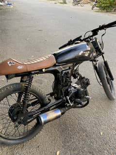 70cc converted cafe racer