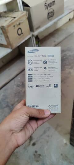 Samsung galaxy note 4with box PTA approve