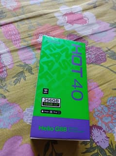 Infinix hot 40 All new mobile not a single scratch in mobile.