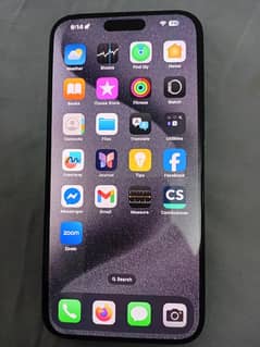 15 Pro Max 256 GB, Factory unlock