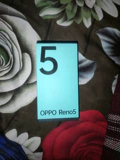 oppo Reno 5 sale 8+8/128 lush condition box charger