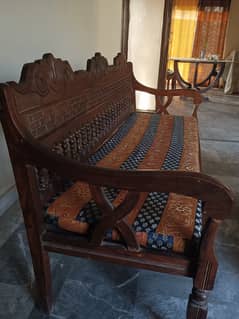 Wooden Sofa /5 seater for sale