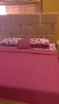 sleek and Modern queen size bed for sale