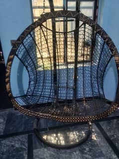 2 Seater swing with cushions