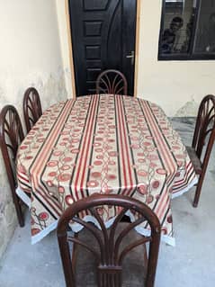 Dining Table Set With Five Chairs Condition 10/9