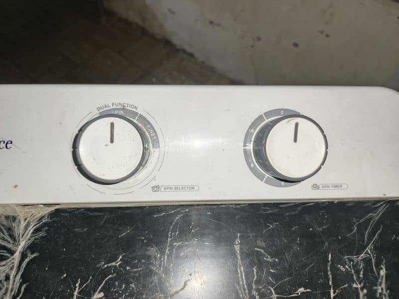 Full Size Dawlance DS 9000 Drumax Dual Function Rinser and Spinner . 10