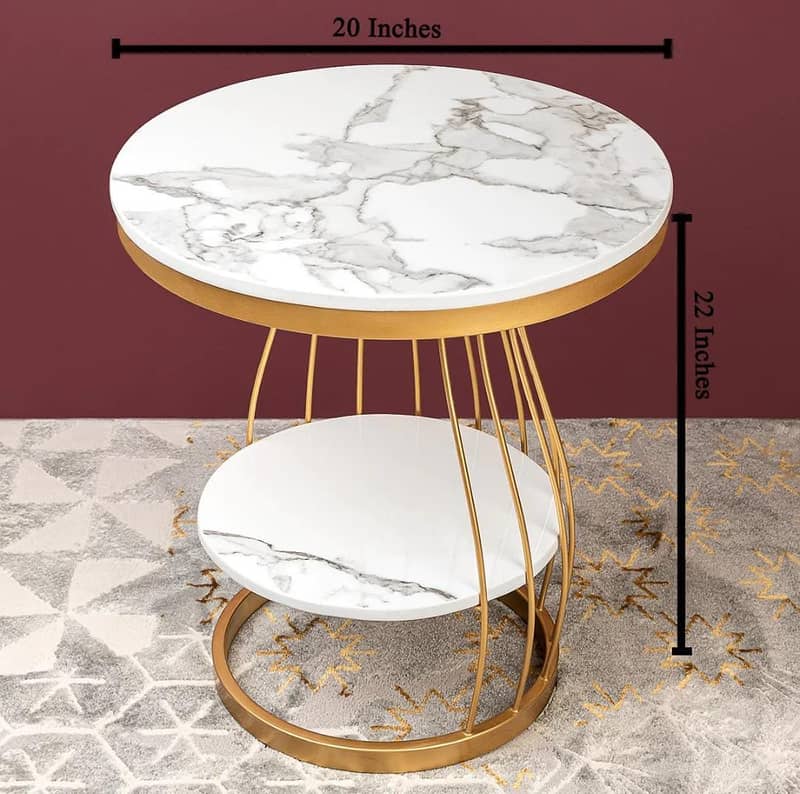 Center teble | Nesting Table| Marble table| Coffee table | Round tabl 5