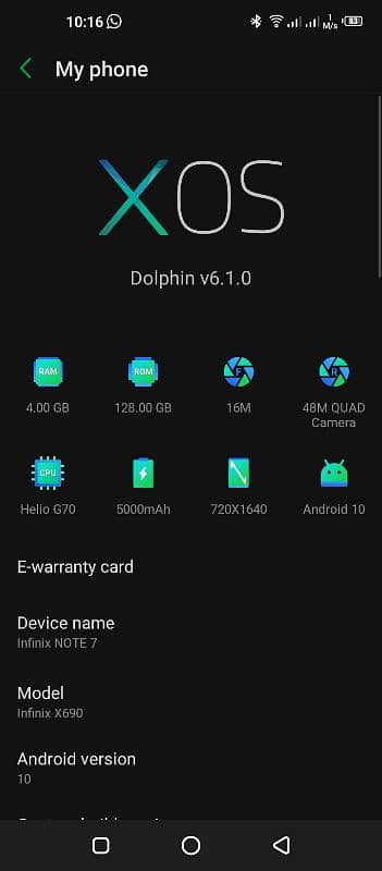 infinix note 7 4 128 1
