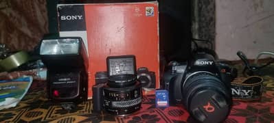 Sony a230 like new  dslr camera