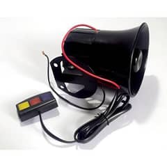 Horn Siren 12 Watt 3 Different Loud Sounds For Car And Motorcycles