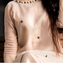 beautiful dress best for eid 2pcs