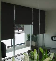 Heat block window blinds Roller Blinds Blackout blind Agt wooden floor