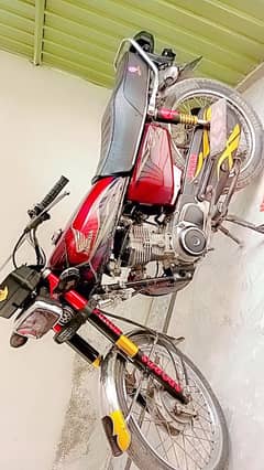 HONDA CG 125 CC RED