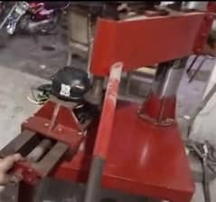 Compressor cutting machine