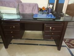 table with glass top