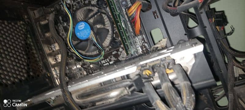 6th Gen Core i5 CPU with mobo ram rx580 0