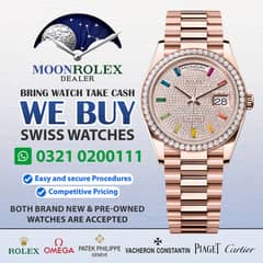 Get Cash / Rolex Cartier Omega Baume & Mercier Chopard Audemars Piguet