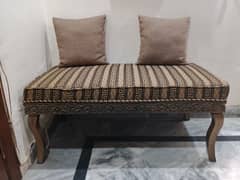 Backless sofa