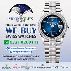 Get Cash / Rolex Cartier Omega Hublot Chanel Corum Graham Breguet Rado