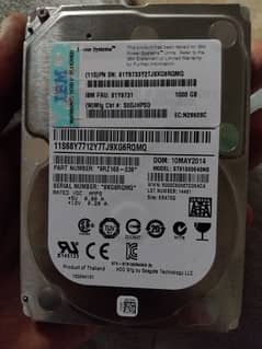 Hard Drive 1000GB SATA Laptop
