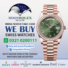 Get Cash / Rolex Cartier Omega Hublot Chopard Breitling Rado Tag Heuer