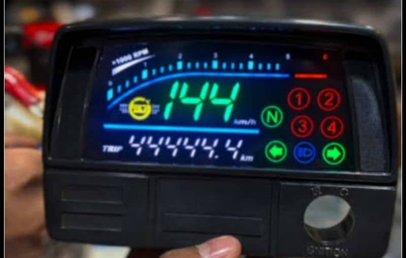 70cc digital speedometer/ led display meter / digital universal meter 1