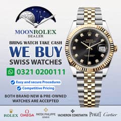 Get Cash / Rolex Cartier Omega Hublot Richard Mille Longines Montblanc