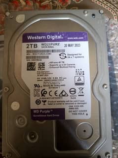 Western Digital 2TB Sata Hardisk