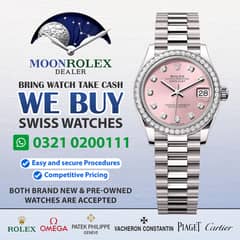 Get Cash / Rolex Cartier Omega Hublot Chopard Breitling Rado Tag Heuer
