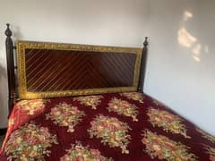 Double Bed and Dressing Table