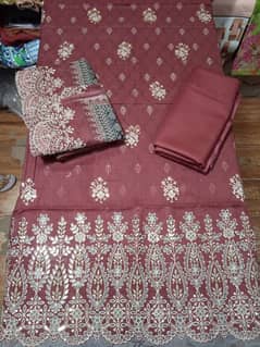 Bin Saeed Embroidered lawn 3pc