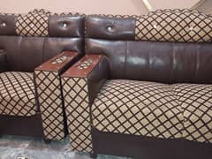 Sofa set 6 seater,3/2/1, +  Premium Table