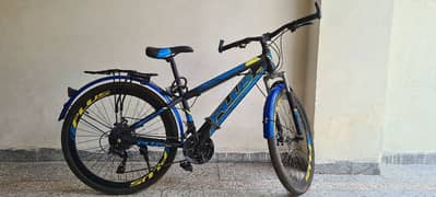 Plus 7 gears bicycle