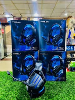 TM 8 gaming headphones Best sound quality pin and USB poad