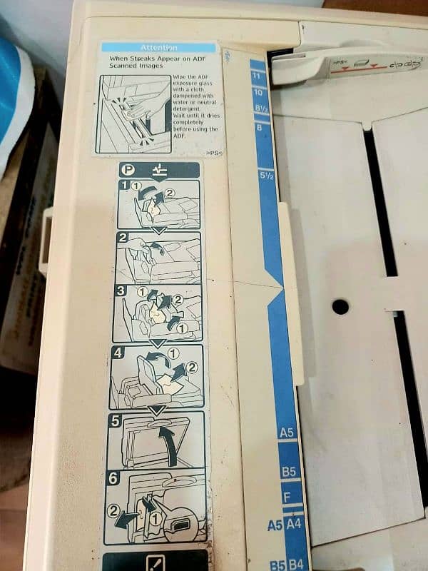 Rico copier machine  in used condition  and running  condition 2