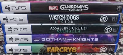PS5 and PS4 games cd