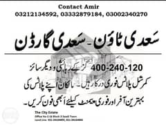 Residential Plot Of 120 Square Yards For sale In Saadi Garden