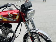 Honda 125 totally restored