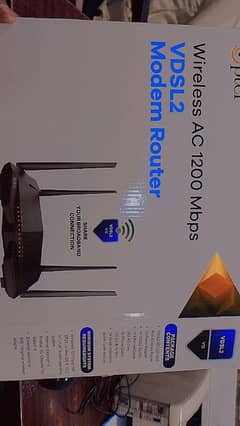 PTCL VDSL MODEM+ROUTER(4)ANTINA