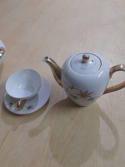 original vintage Japanese dinner set and tea set