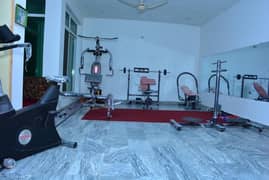 Home gym complete setup