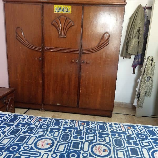 bed set with site table with foam 2