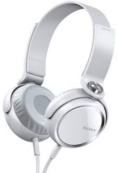 sony headphone model mdr xb400 white colour