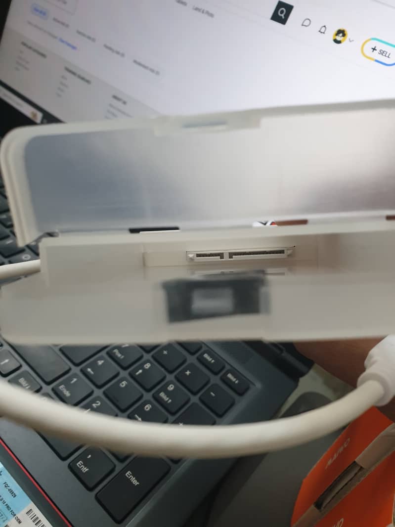 Hard drive 1TB portable, Type C, 100% health, Like New 8