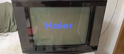Haier tv 21 " used condition but very good condition