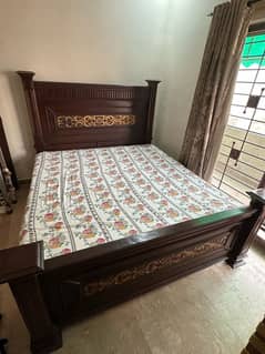 Wooden Bed